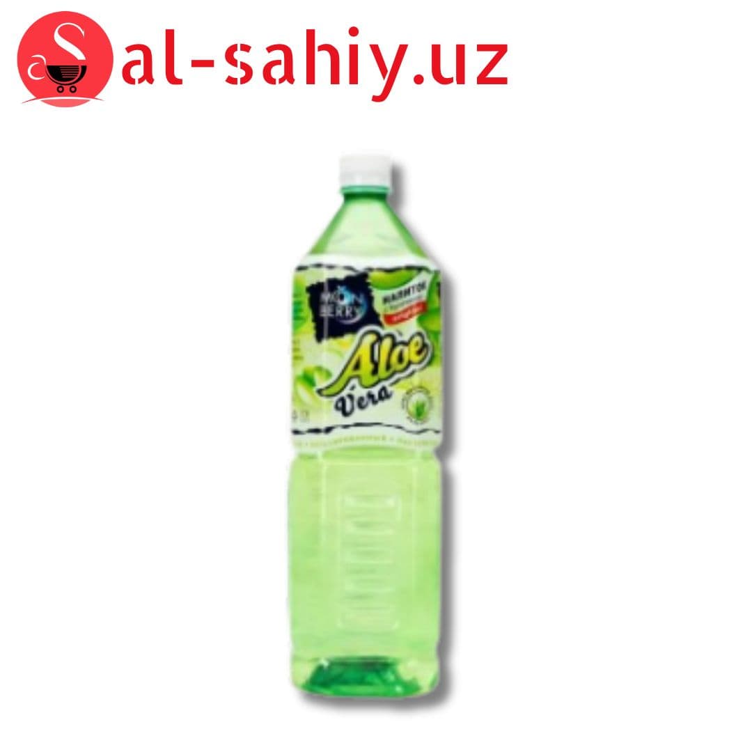 Напиток "Moonberry" Aloe Vera с кусочками ПЭТ 0,5л/12