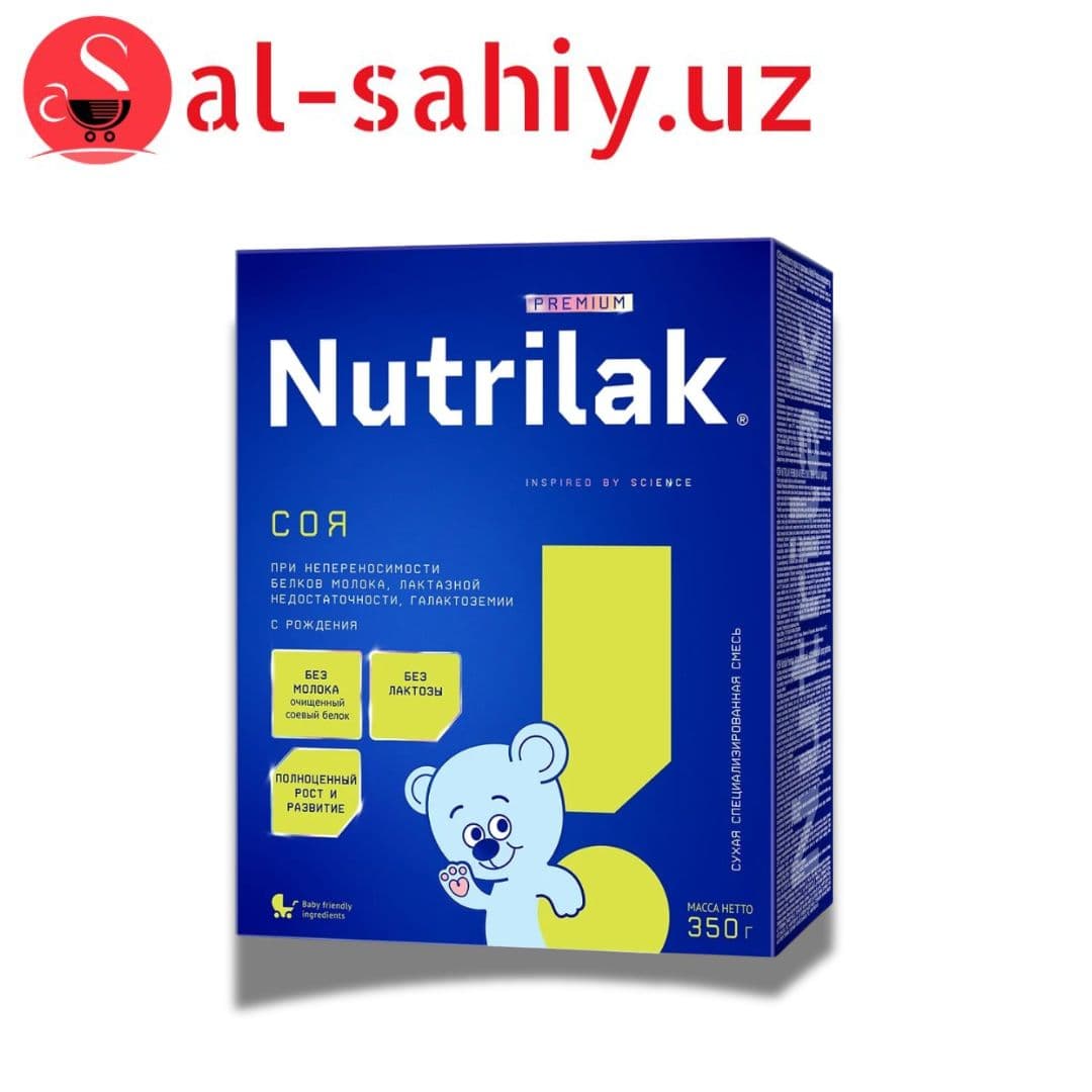 Сухая молочная смесь "Nutrilak Premium" соя с рождения, 350 г