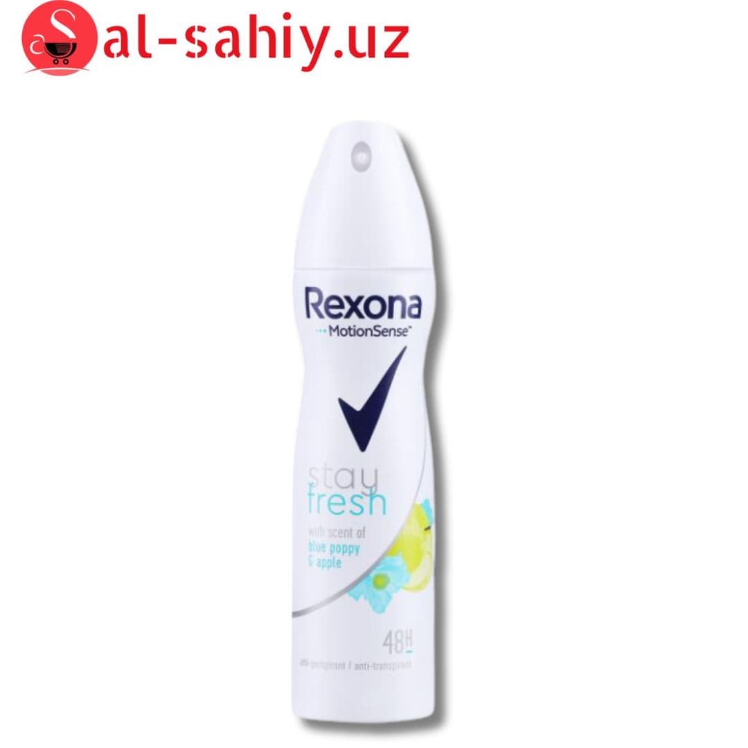 Дезодорант "REXONA" Titan спрей Apple & blue poppy 150мл