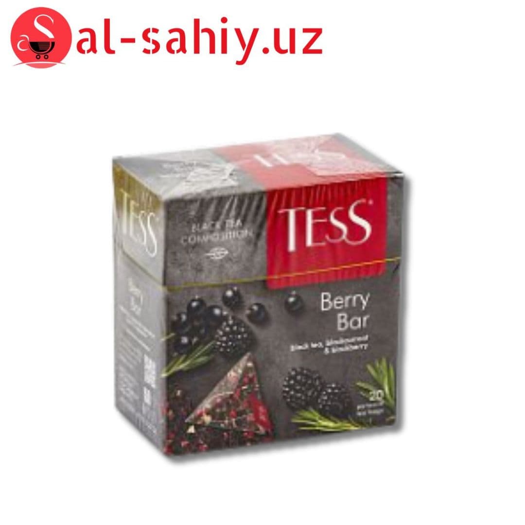Чай TESS черн. Берри Бар в перамидках 1,8гр х 25 пак