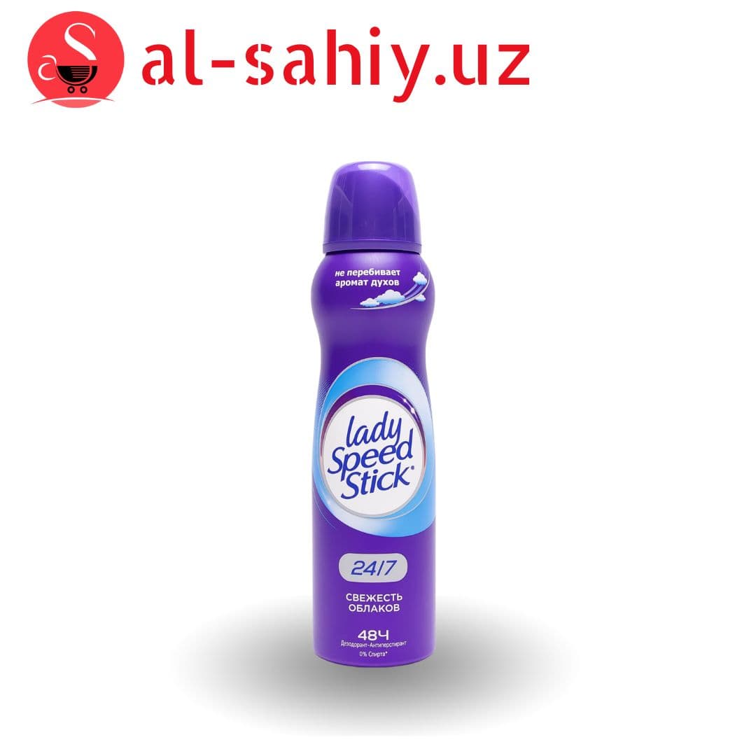 Дезодорант Спрей Lady Speed Stick свежесть облаков150мл