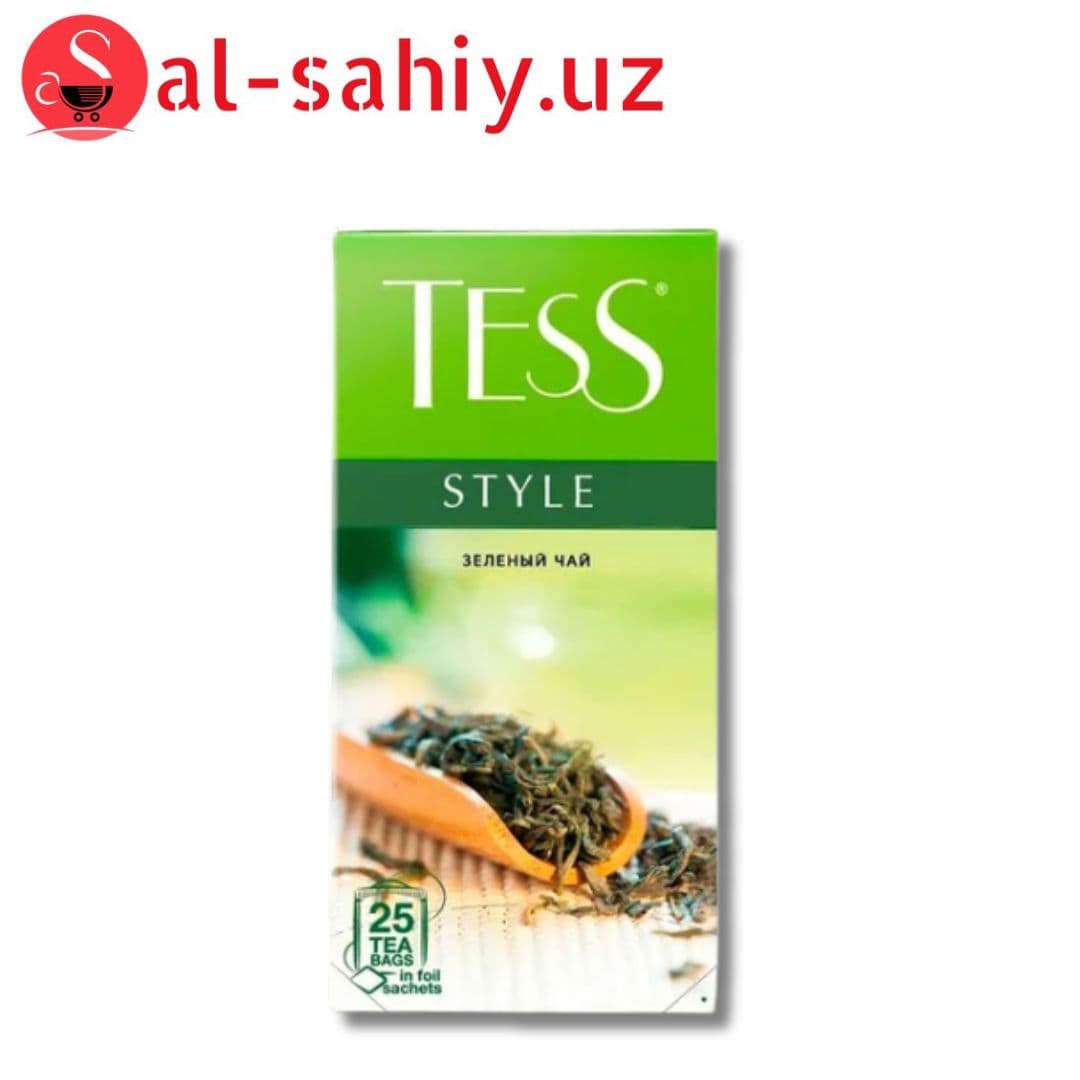 Чай "TESS" Style зелёный листовой 25×1,8 гр