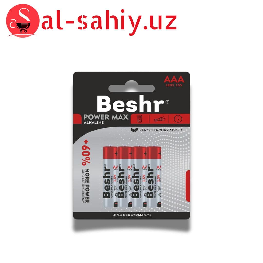 Батарейка Beshr Power one AAA 4B 1.5v