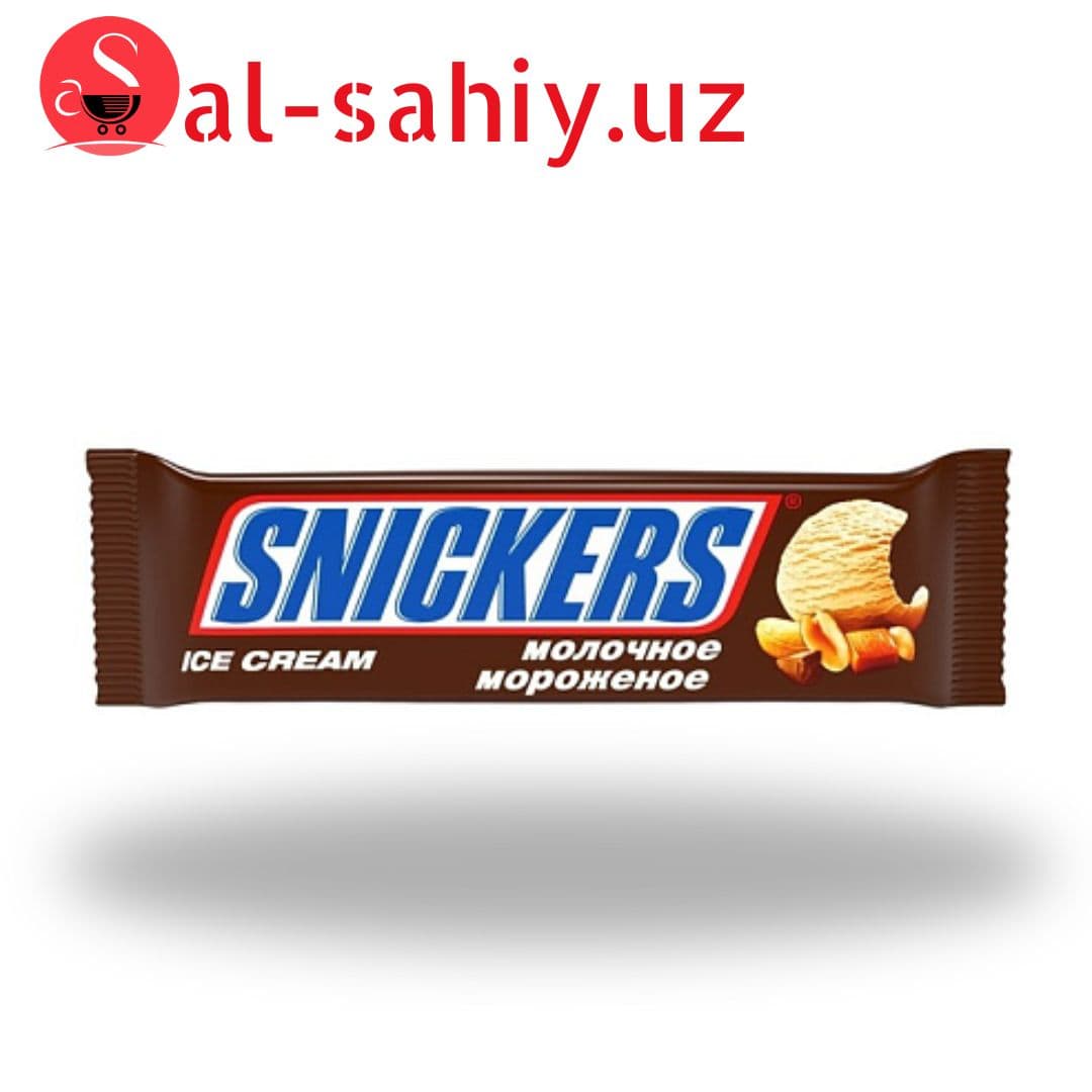 SNICKERS ICE CREAM - МОЛОЧНОЕ МОРОЖЕНОЕ 48гр