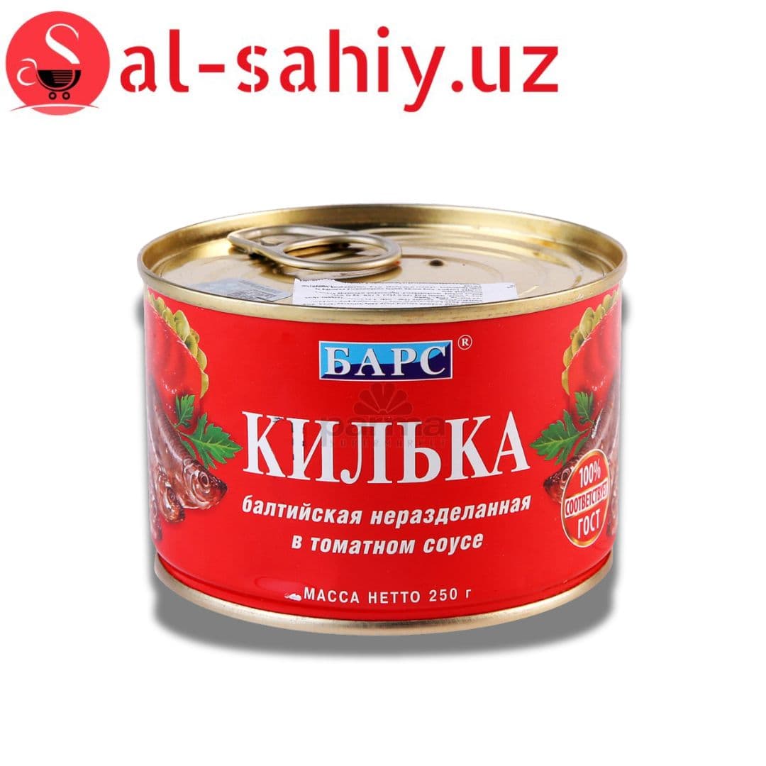 Килька БАРС 250г