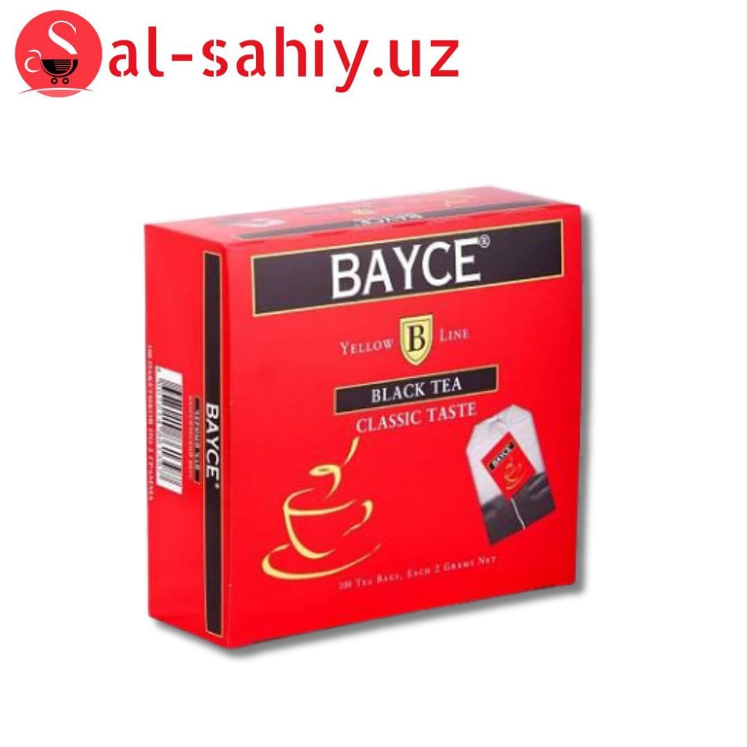 Чай "Bayce" зел.черн. клубника 80гр