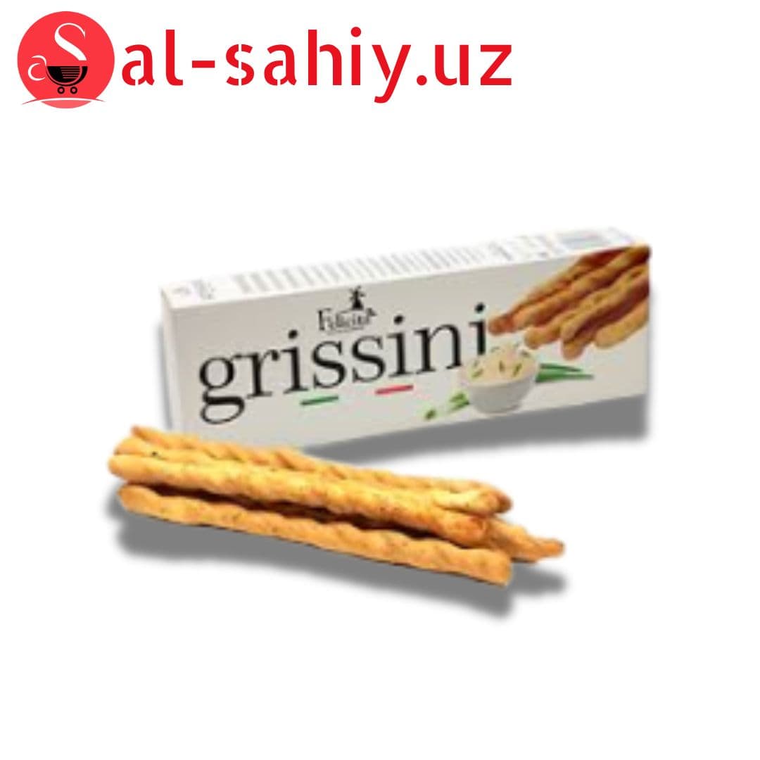 Grissini со вкусом лук и сметаной 180гр