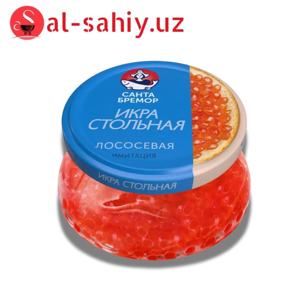 Икра РМ имитированная лососевая Стольная ст/б 230г