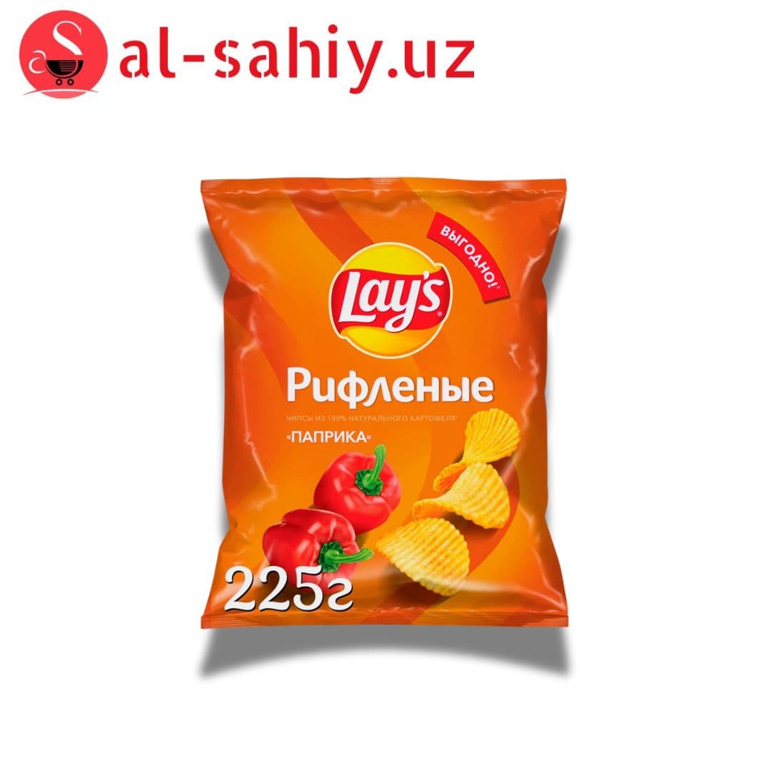Новый Лейз со вкусом паприка 225гр