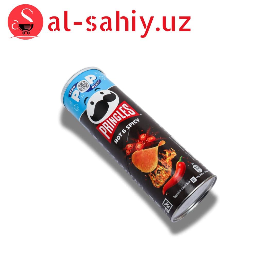 Pringles с острым и пряным вкусом 165гр