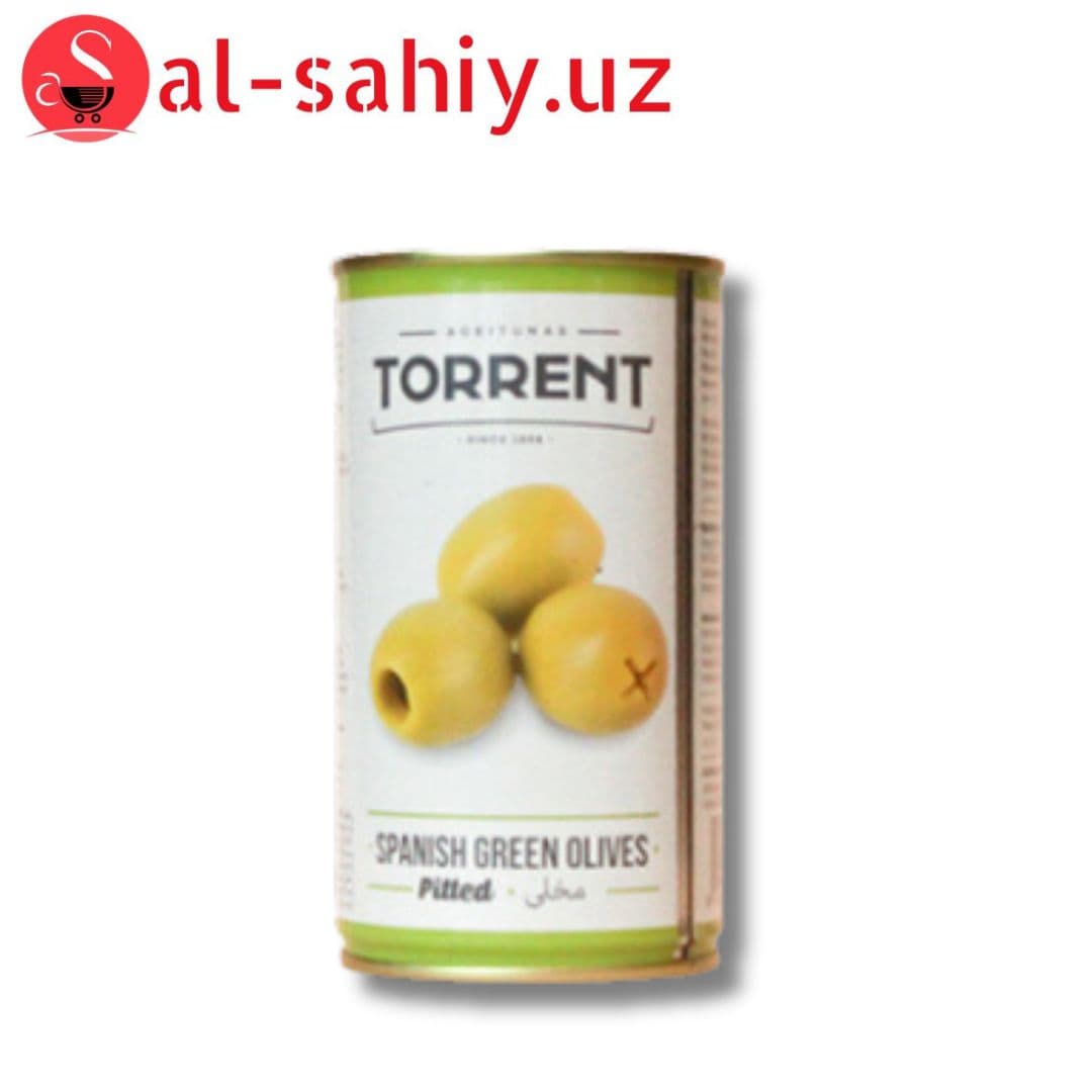 Чёрний Оливка без косточки" TORRENT" 350 гр