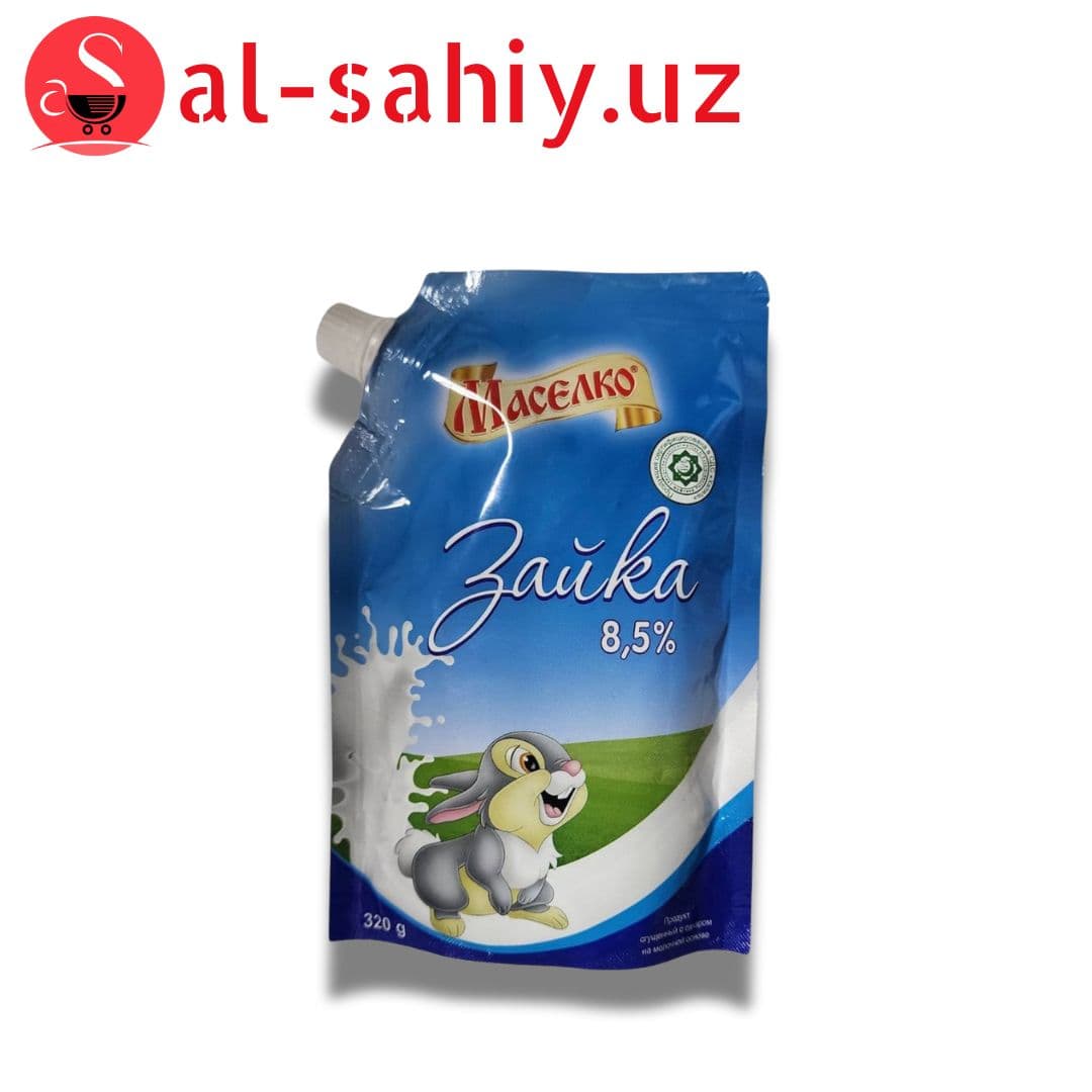Сгущеное молоко "Зайка" 320 гр