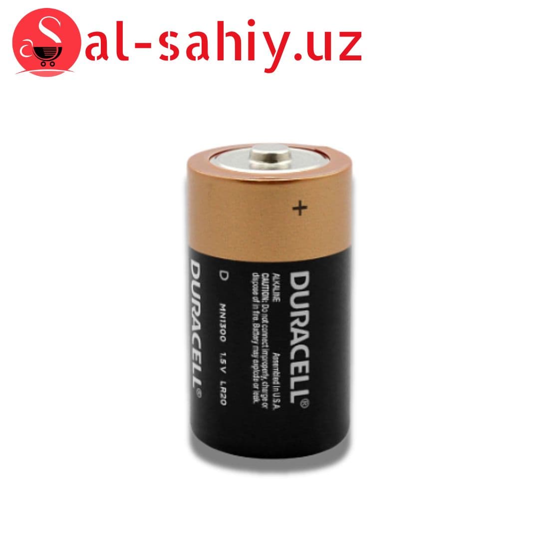 Щелочные батарейки Duracell D (LR20) MN1300 1шт (5000394052512)