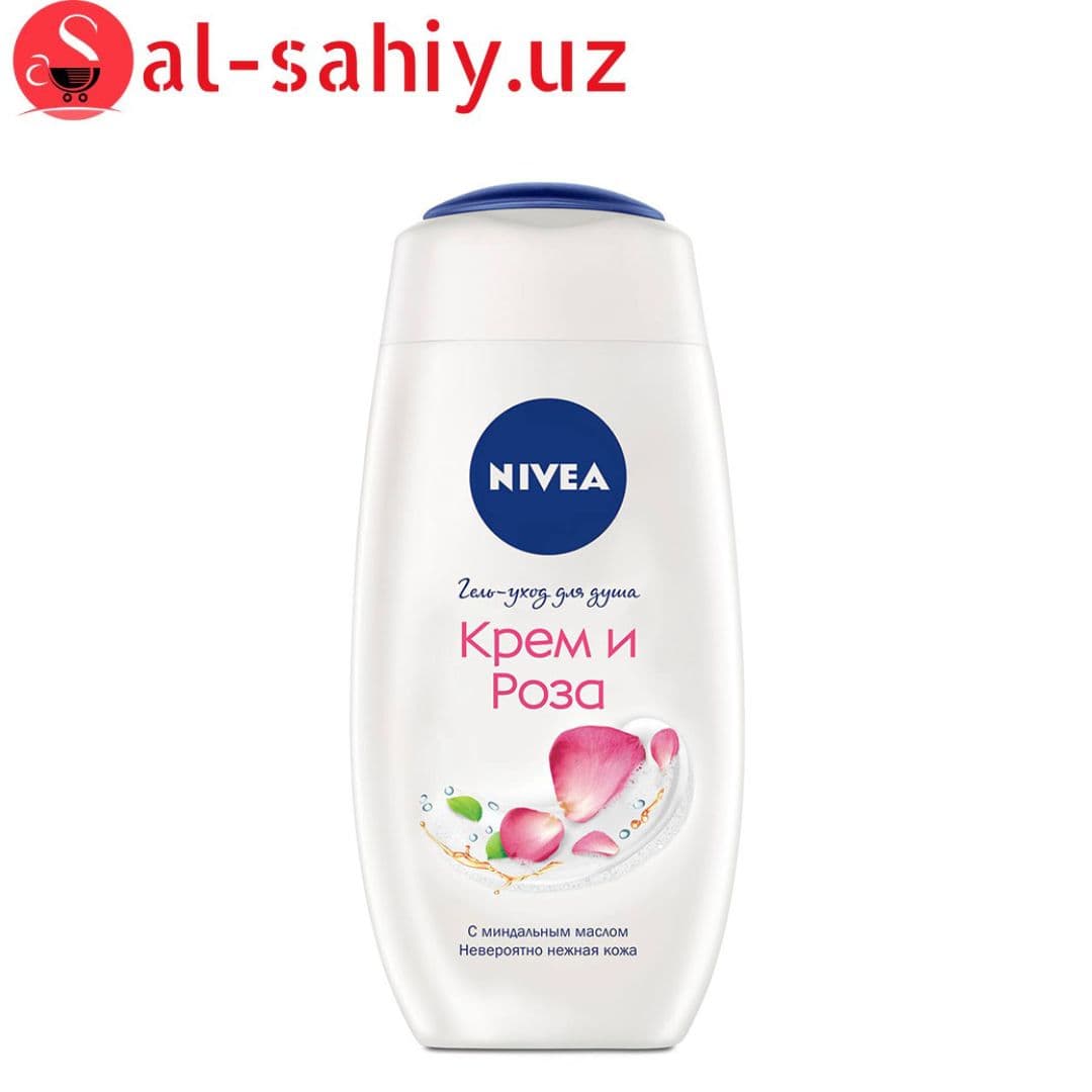 Крем гель для душа NIVEA "Крем Роза" 250мл