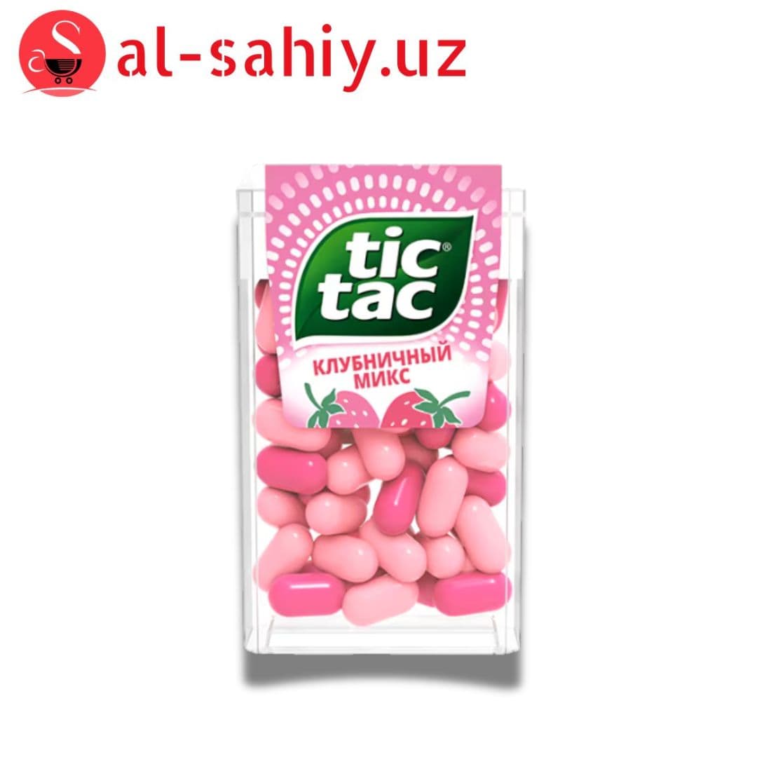 Драже Tic Tac Клубника ТХ24Х12
