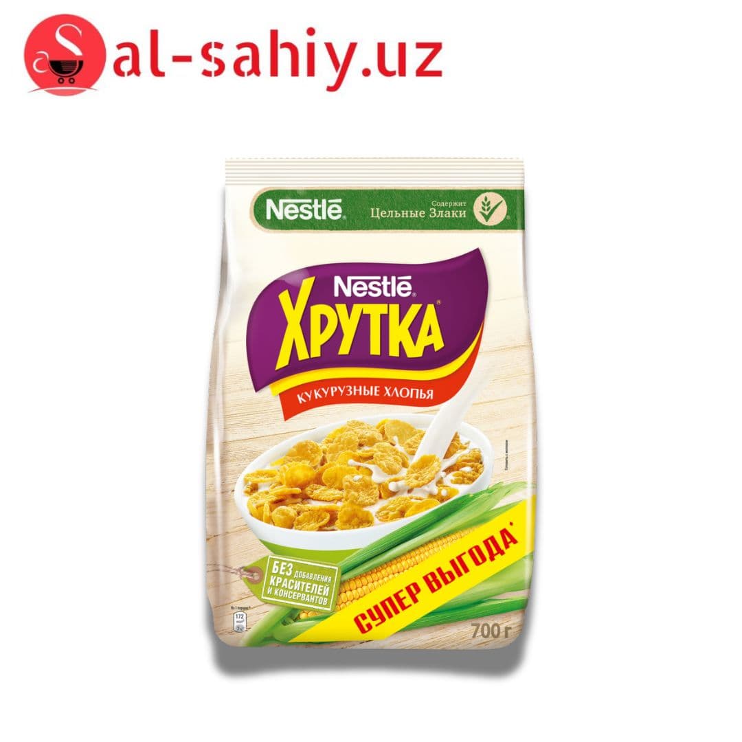 Nestle Хрутка Готовый завтрак хлопья 700 грамм