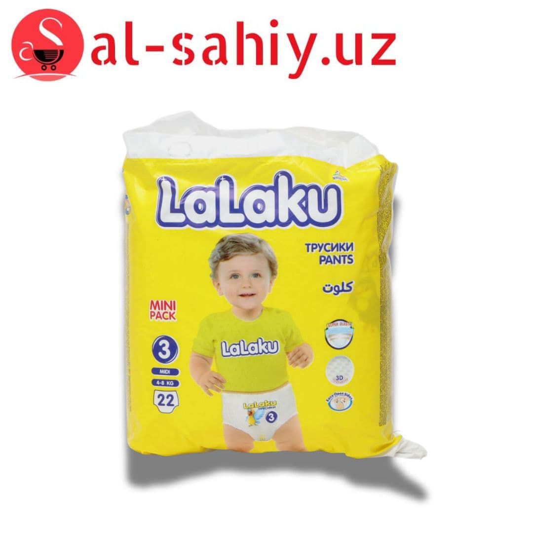 Памперс Lalaku № 3 Трусик 22шт