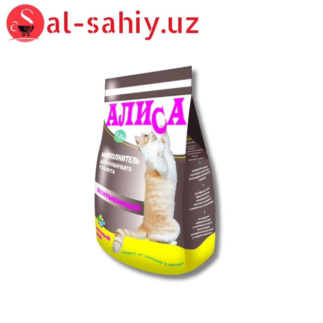 Наполнитель для кошек Алиса 5кг