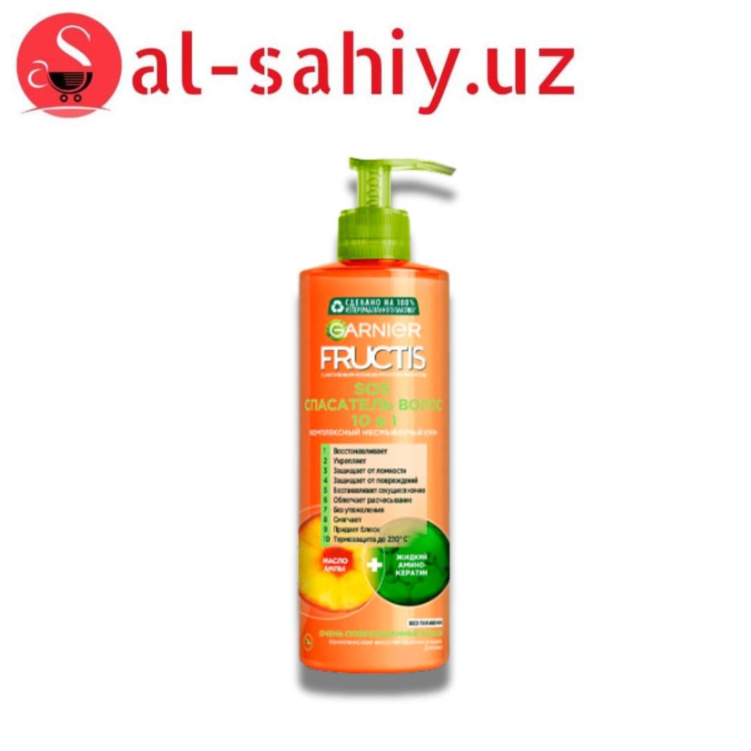 Fructis SOS Спасатель волос 10в1 400мл