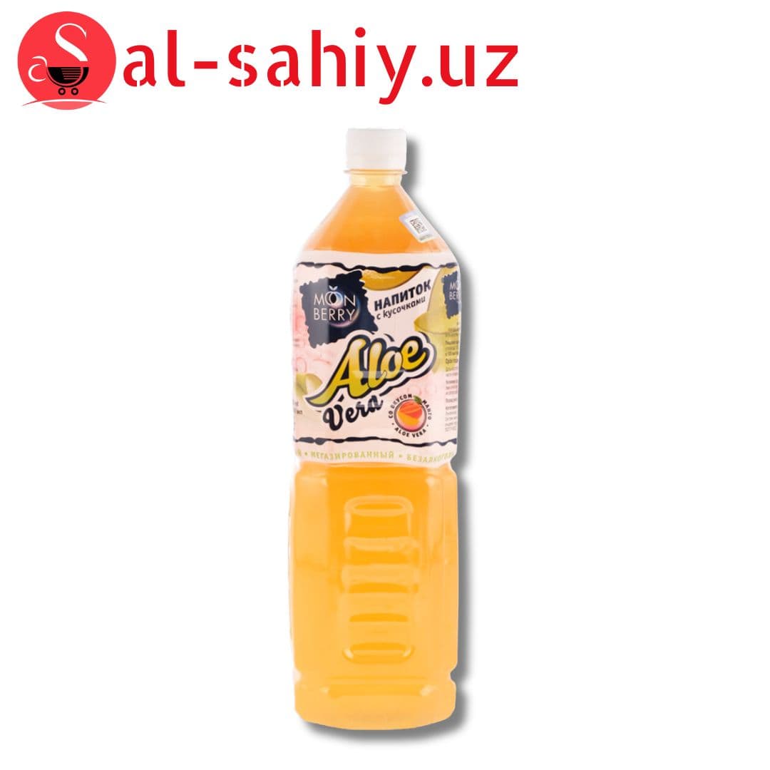 Напиток "Moonberry" Aloe Vera с кусочками ПЭТ 1,5л/6
