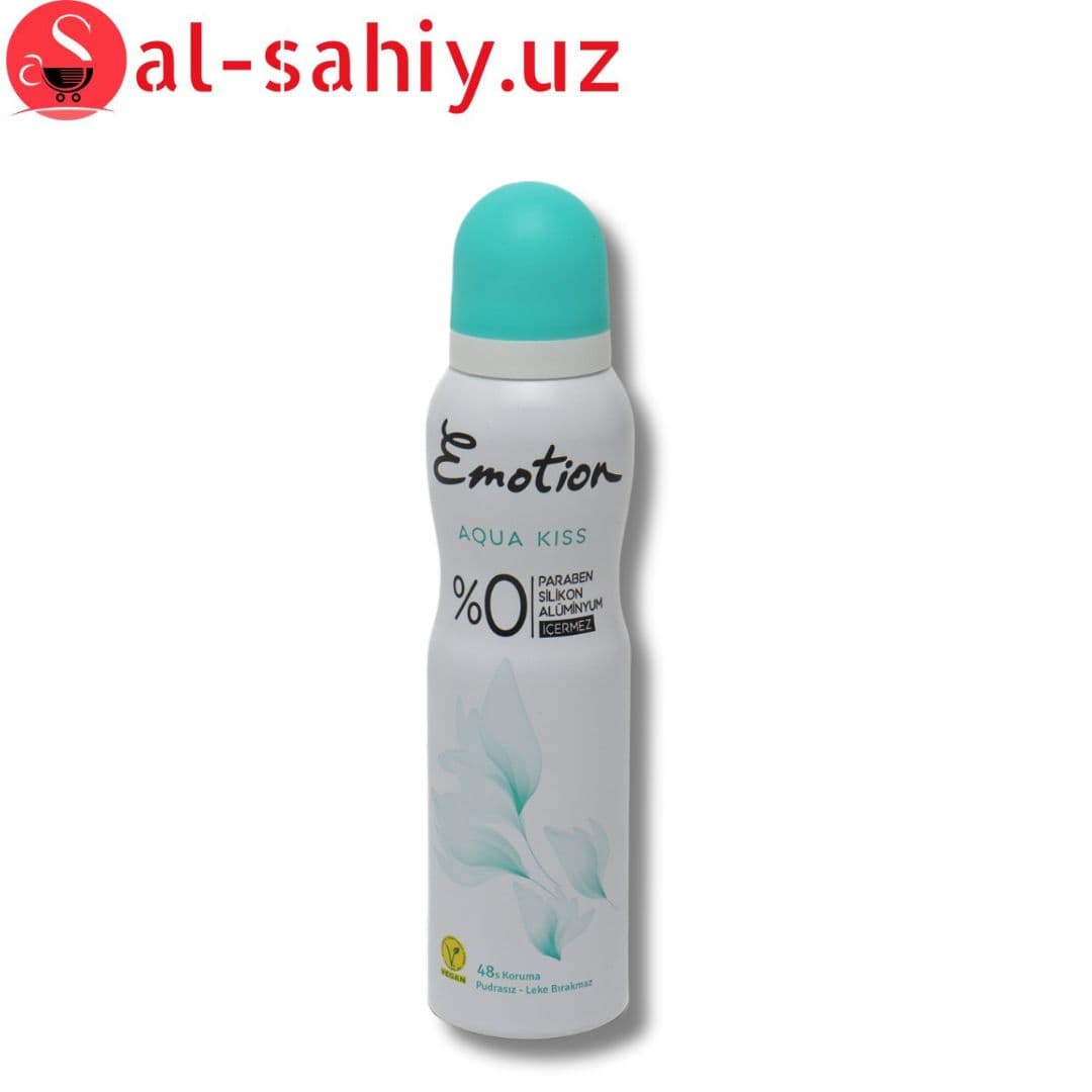 Дезодорант Emotion AQUA KISS 150мл