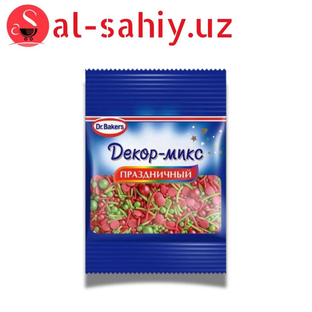 Посыпка Dr.Bakers Розовый (10 г)