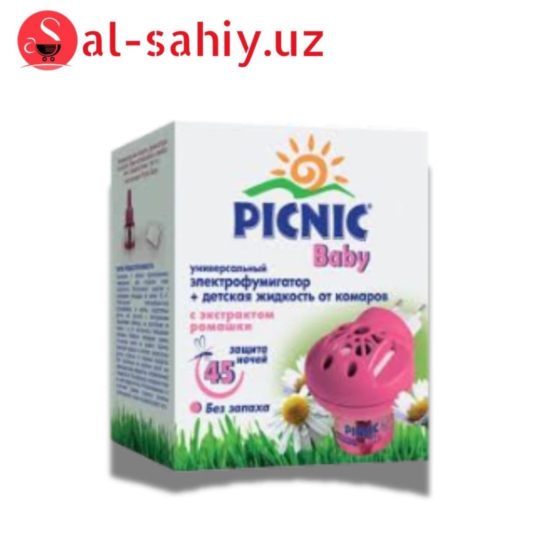 Электрофумигатор от комаров Picnic Baby + жидкость 30 мл (4600104023118)