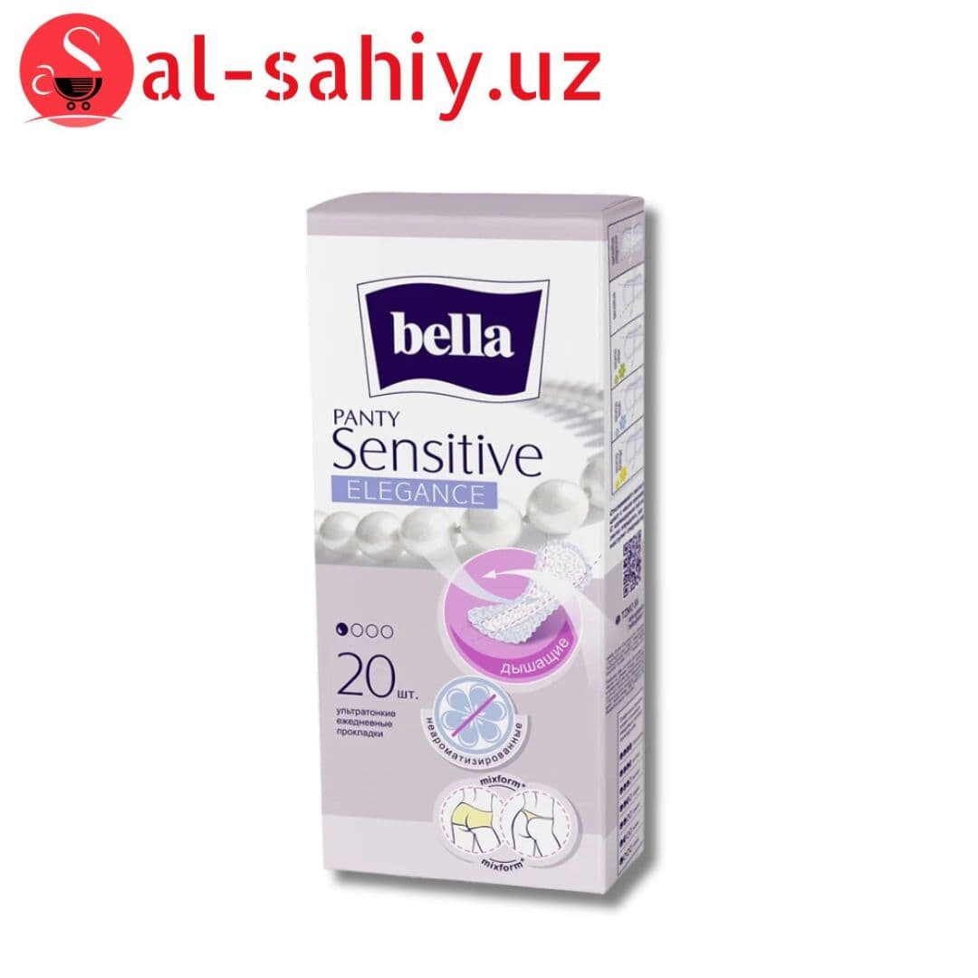 Ежедневные прокладки "Bella PANTY SENSITIVE ELEGANCE" по 20 шт