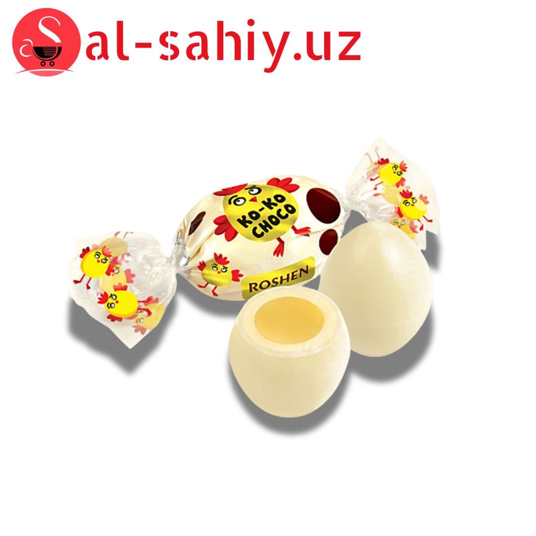 Конфеты глазированные Roshen Ko-Ko Choco white