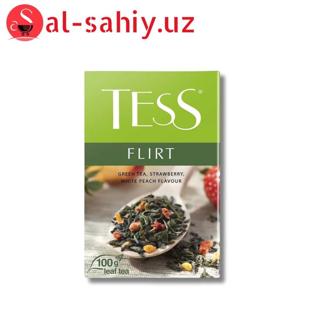 Чай "TESS" зел. Флирт листовой 100 гр