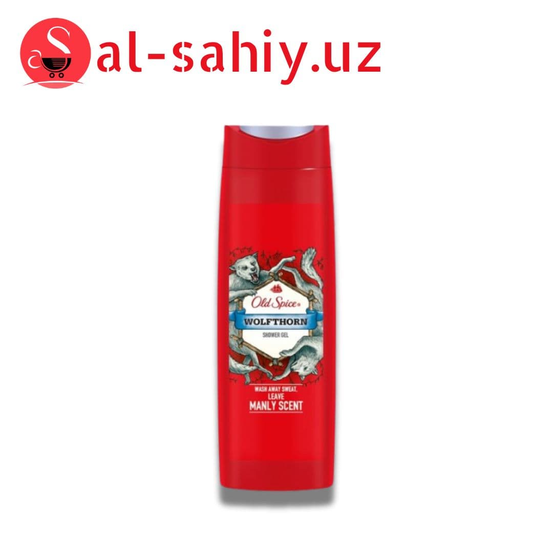 Шампунь Old Spice Wolfthorn Man Gel de Banho 400ml