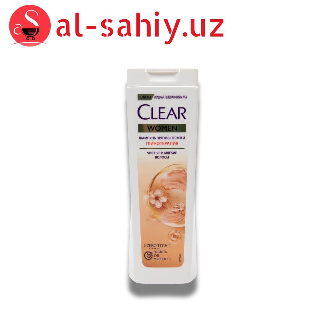 Шампунь Clear WOMEN глинотерапия 180 мл