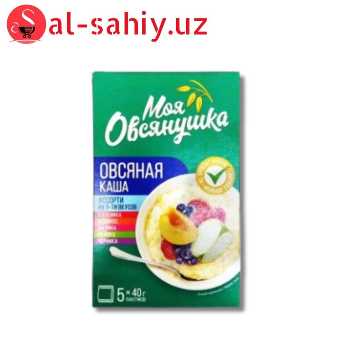 Каша овсяная ассорти 5 вкусов 200гр