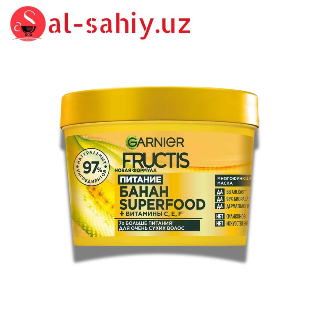 Маска для волос Fructis Банан SuperFood 320мл