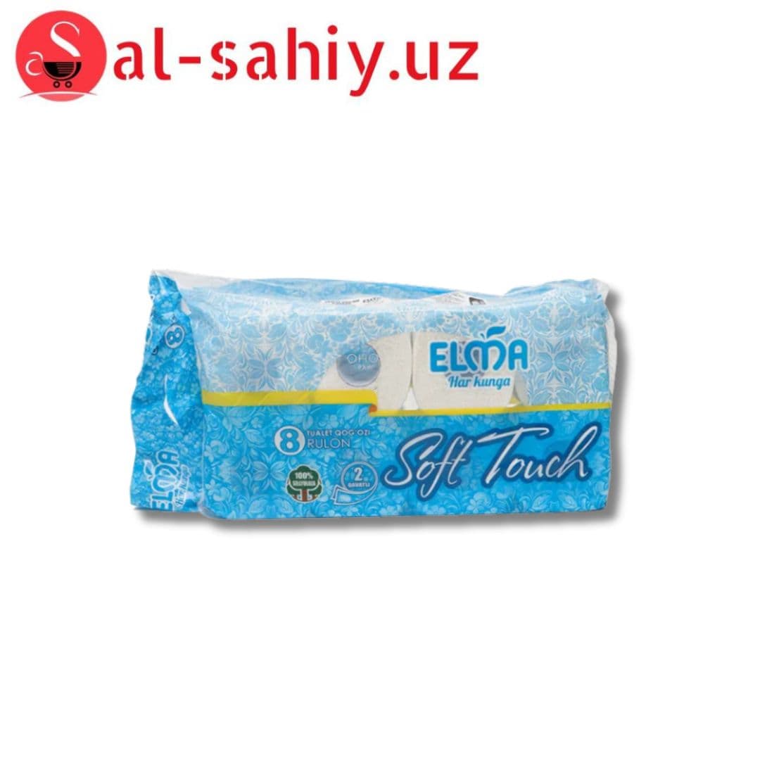 Туалетная бумага Elma Soft Touch 8