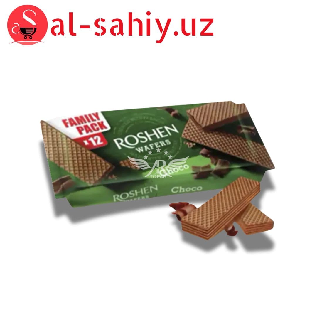 Вафли "ROSHEN" Wafers Cocoa 216 гр
