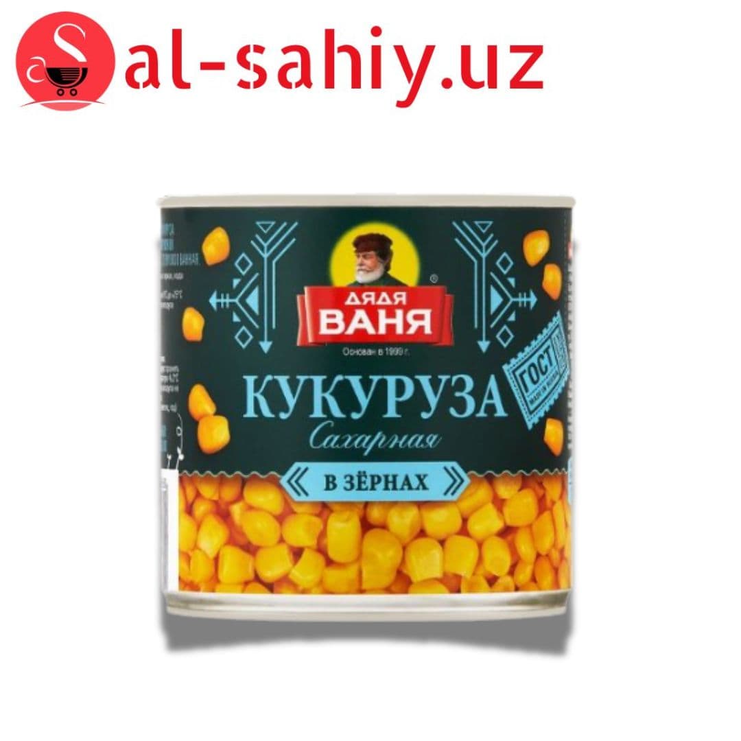 Кукуруза сахарная в зёрнах 340 гр "Дядя ВАНЯ"