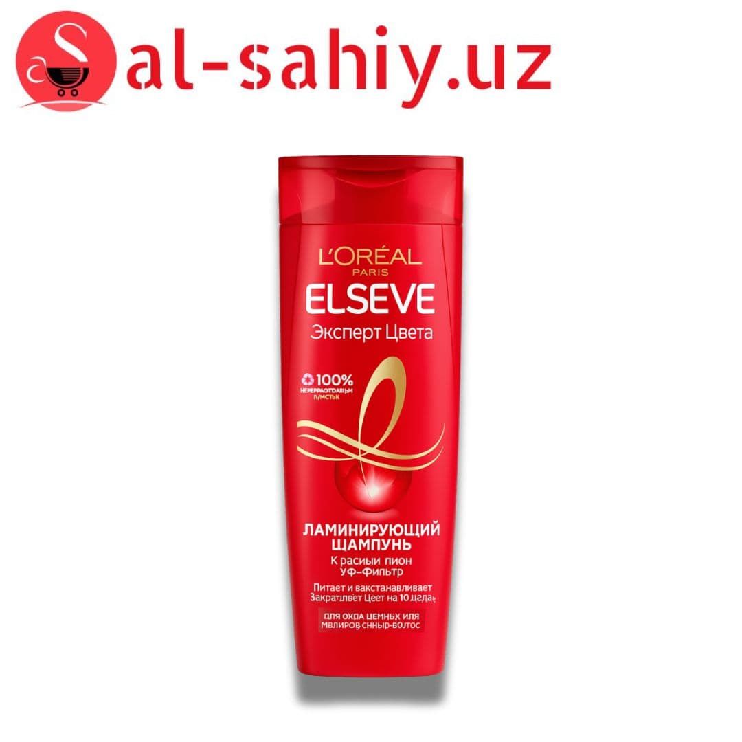 ШАМПУНЬ-УХОД ELSEVE ЦВЕТ И БЛЕСК, 400МЛ