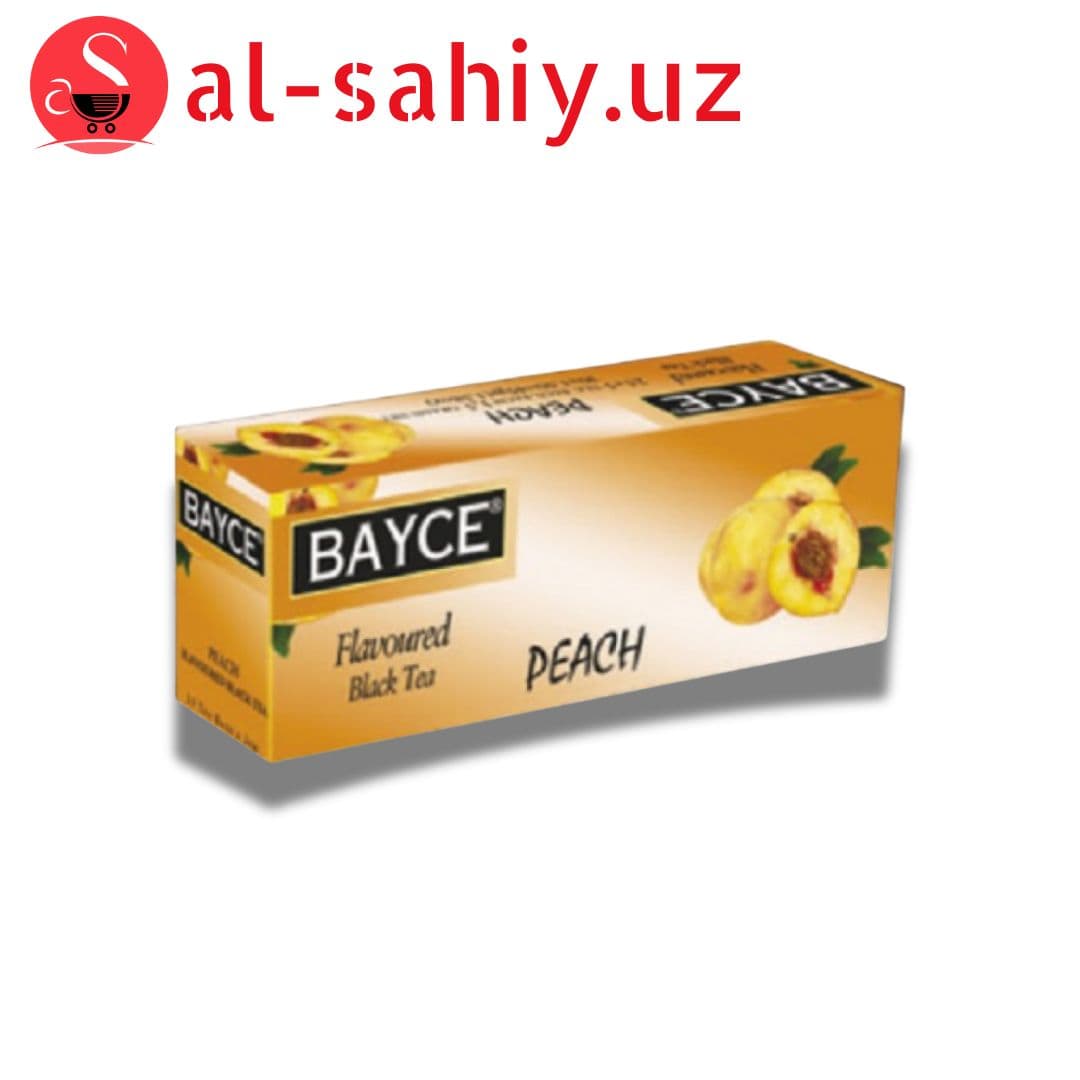 Чай "Bayce" чер. Персик 25шт