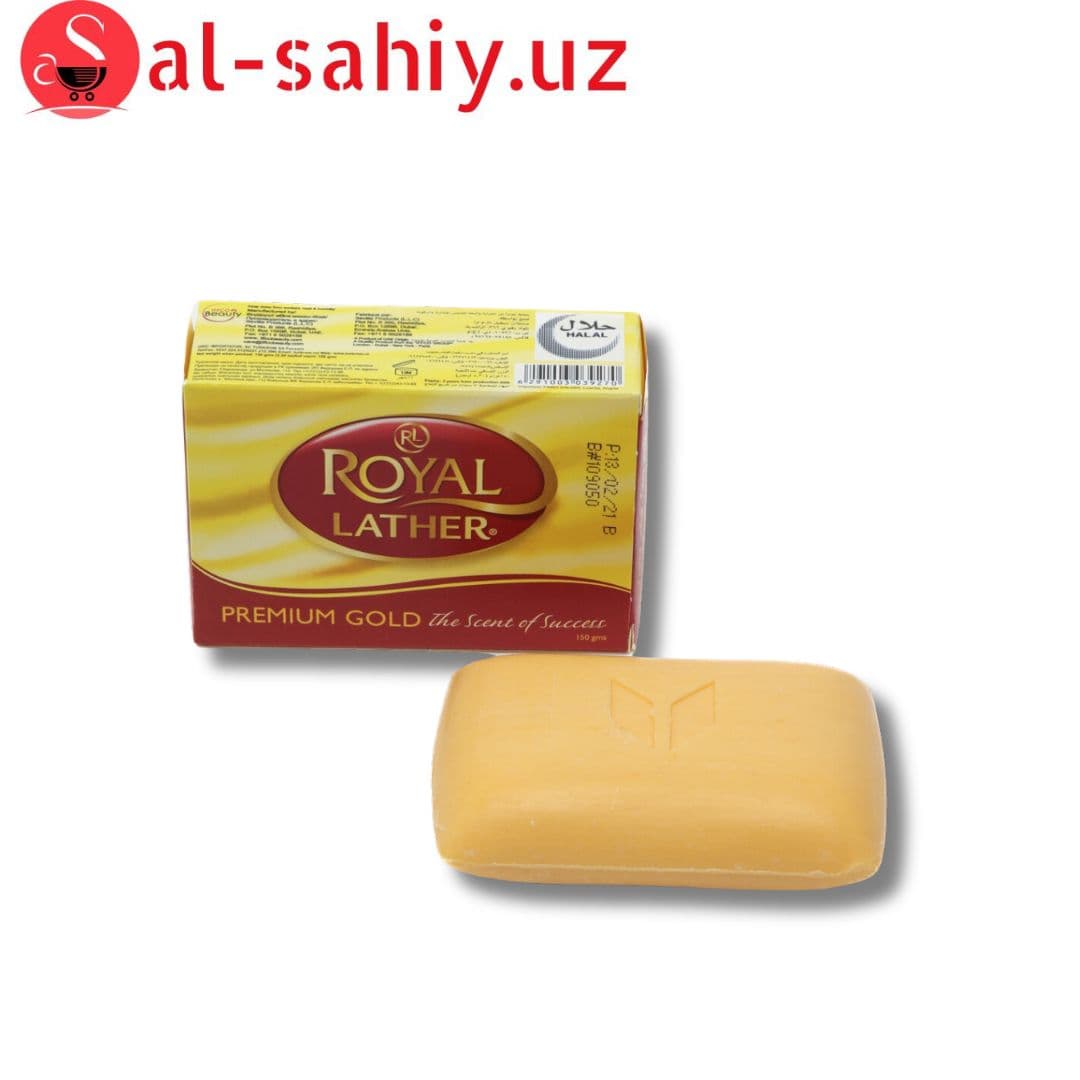 Мыло ROYAL Lather premium gold 150гр
