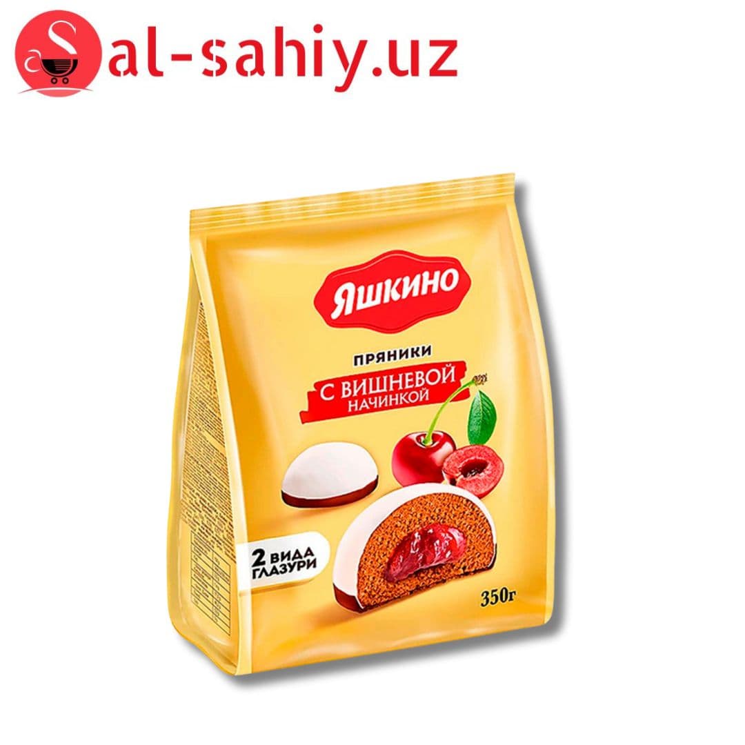 Прянник Яшкино с виш. начинкой 350гр