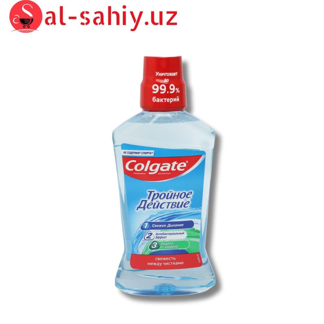 Ополаскиватель для полости рта "Colgate" тройное действие 500 мл
