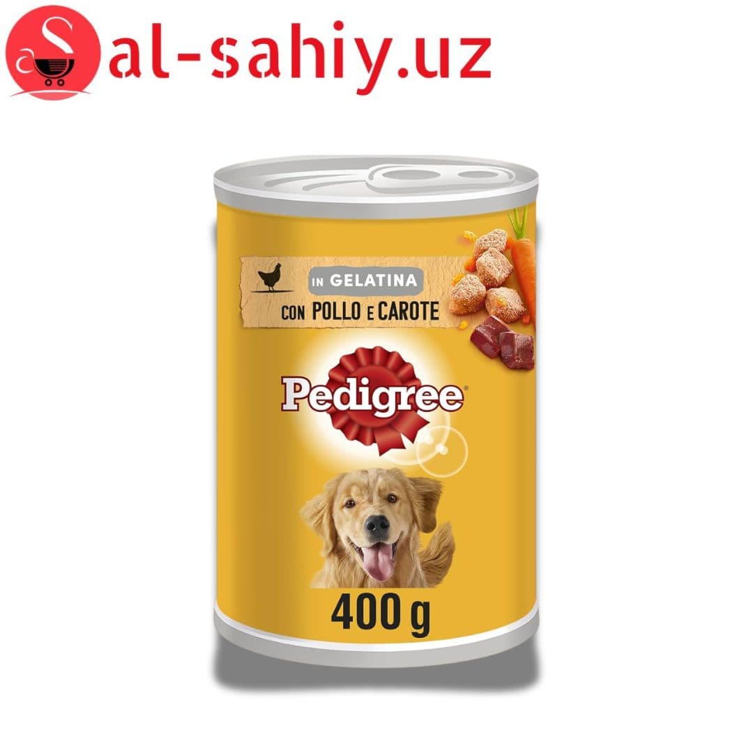 Pedigree with chicken and carrots in jelly 400g -