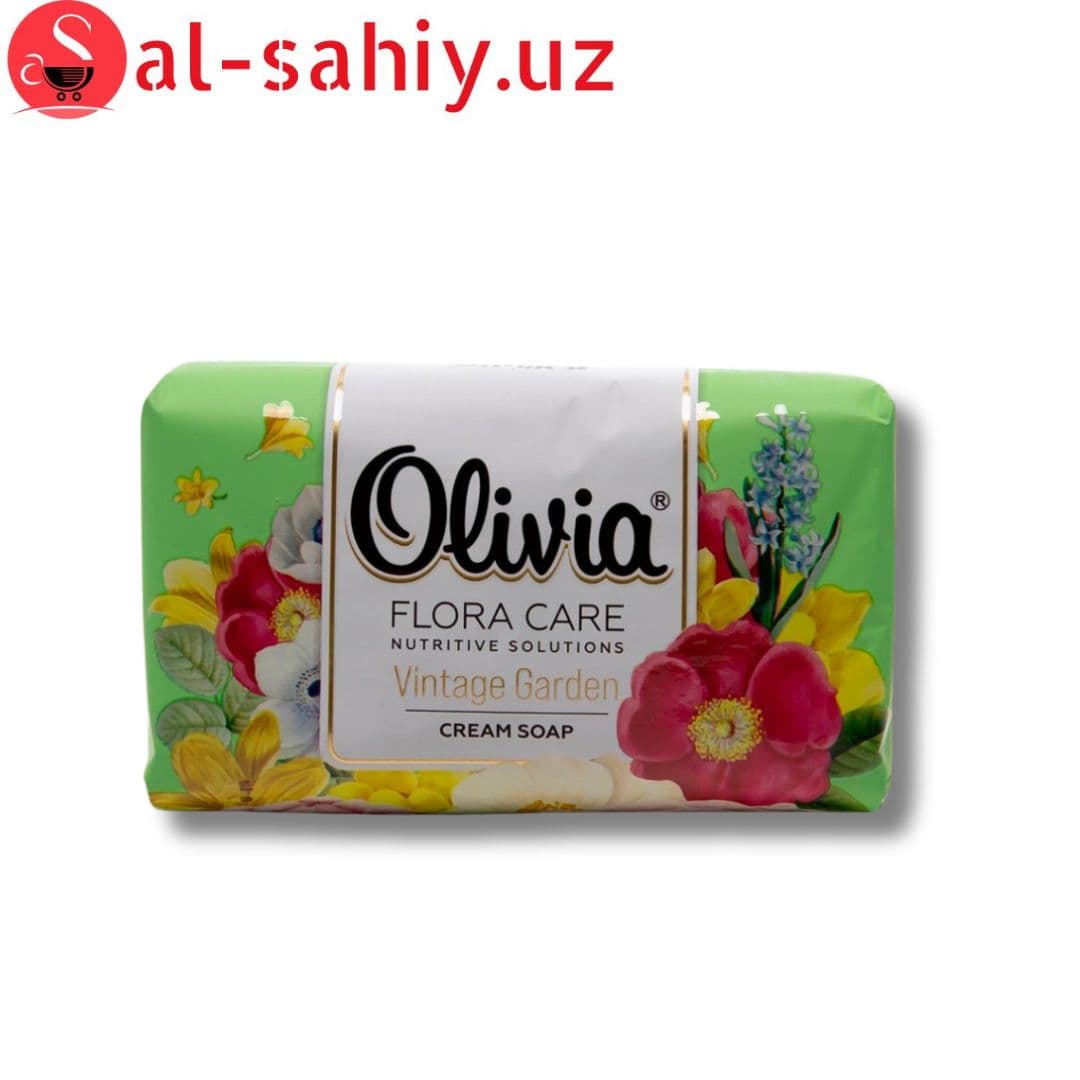 Мыло Olivia Flora Care Vintage garden 140гр