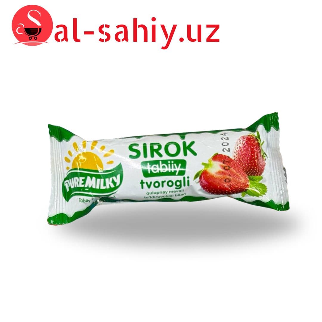 Сырок PURE MILKY Клубника
