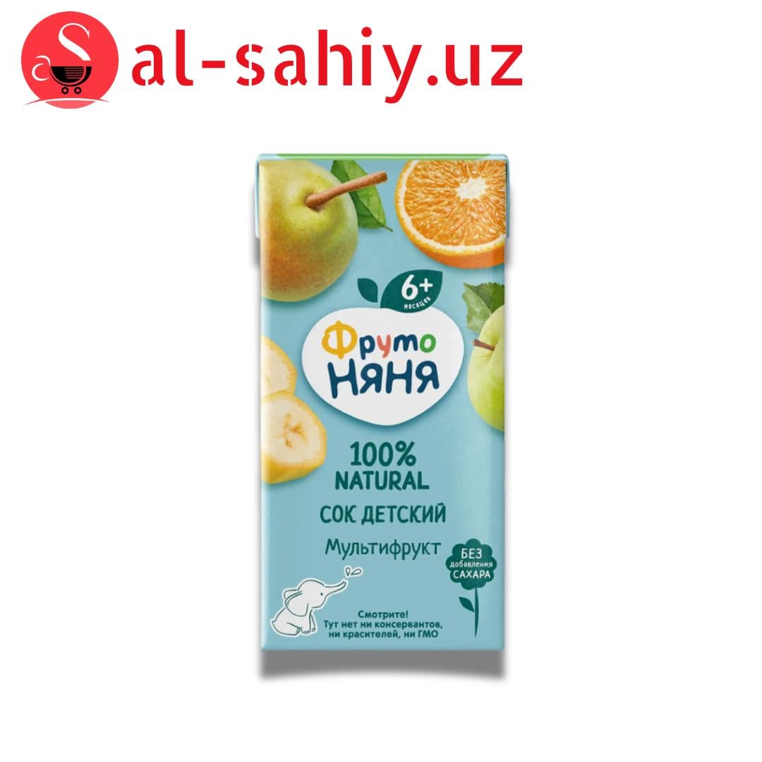 Фруто Няня 0,2л Сок мултьфрукт