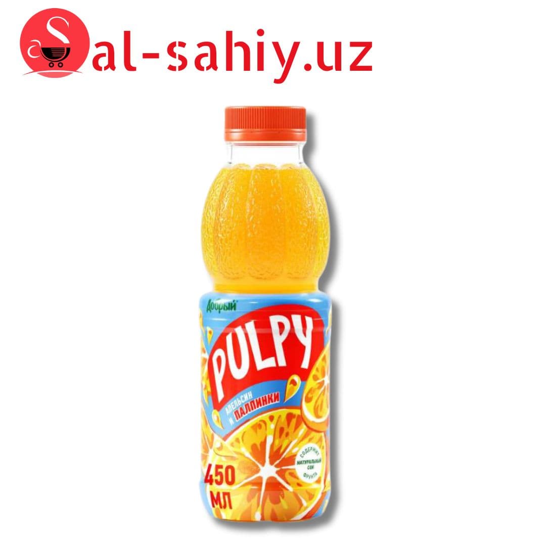 Напиток PULPY "Апельсин" 0,45л