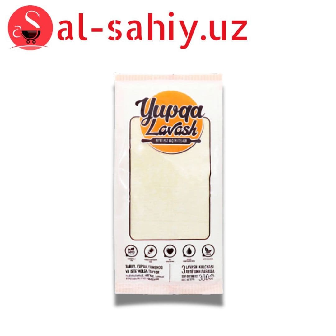 Лаваш хамир Yupqa lavash 300гр