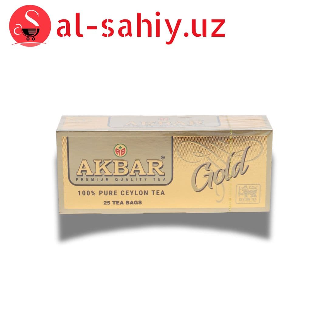 Чай AKBAR GOLD 25х2гр