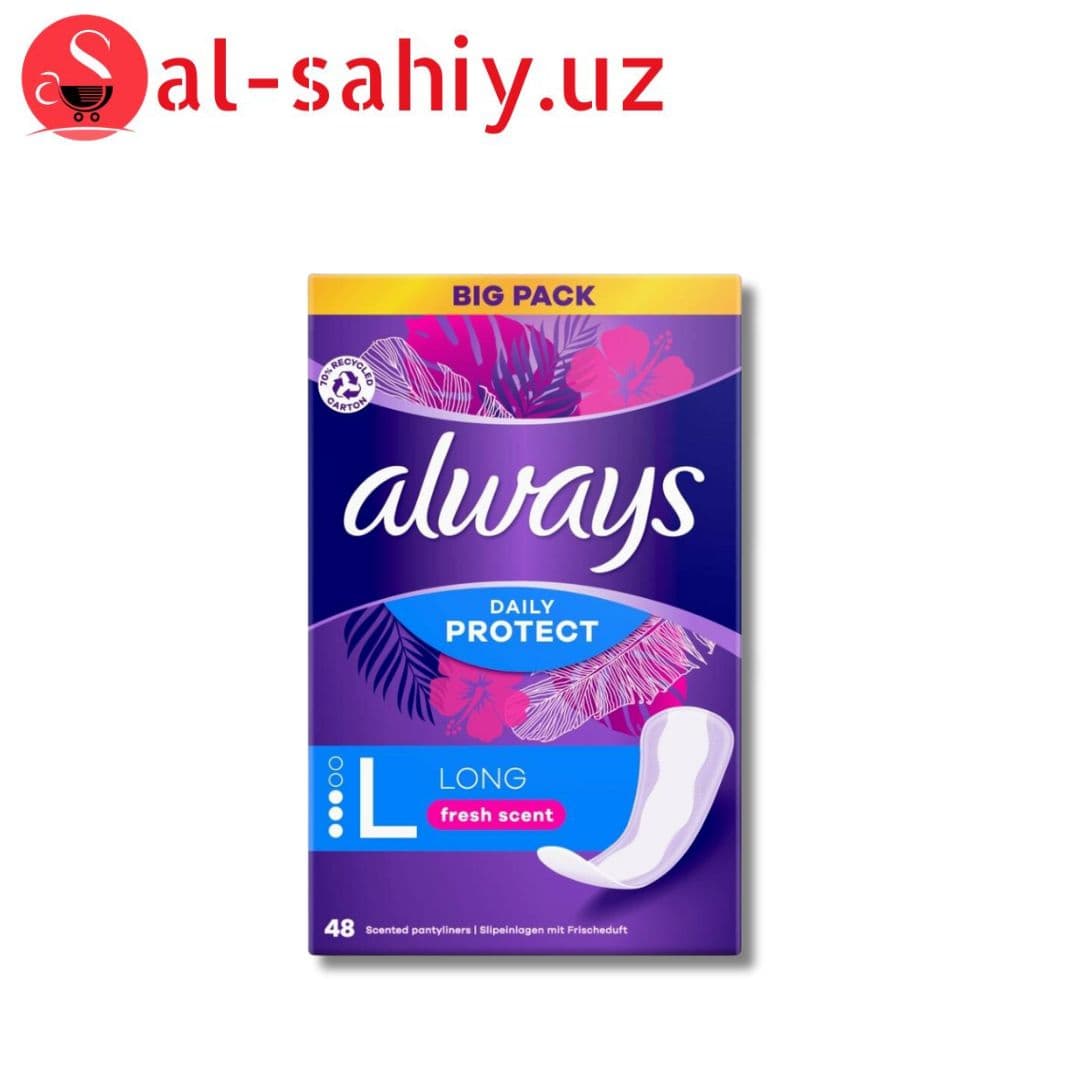 Ежедневки Always Daily Protect Long intimky 48 шт